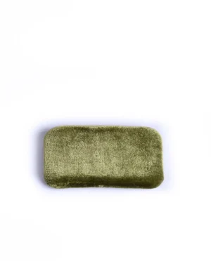 Cuplé Adorno Para Zapato Terciopelo Verde^Mujer Charms