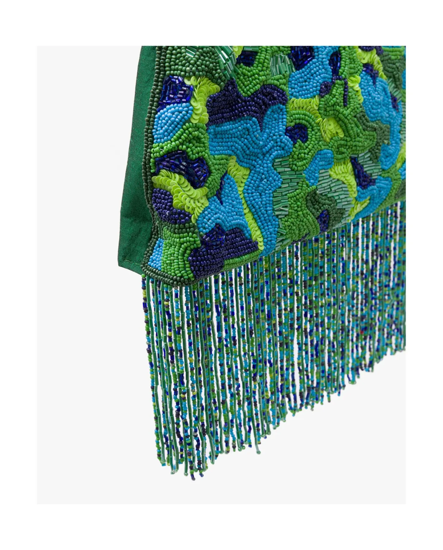 Cuplé Bandolera Cuentas Leopardo Verde^Mujer Bandoleras