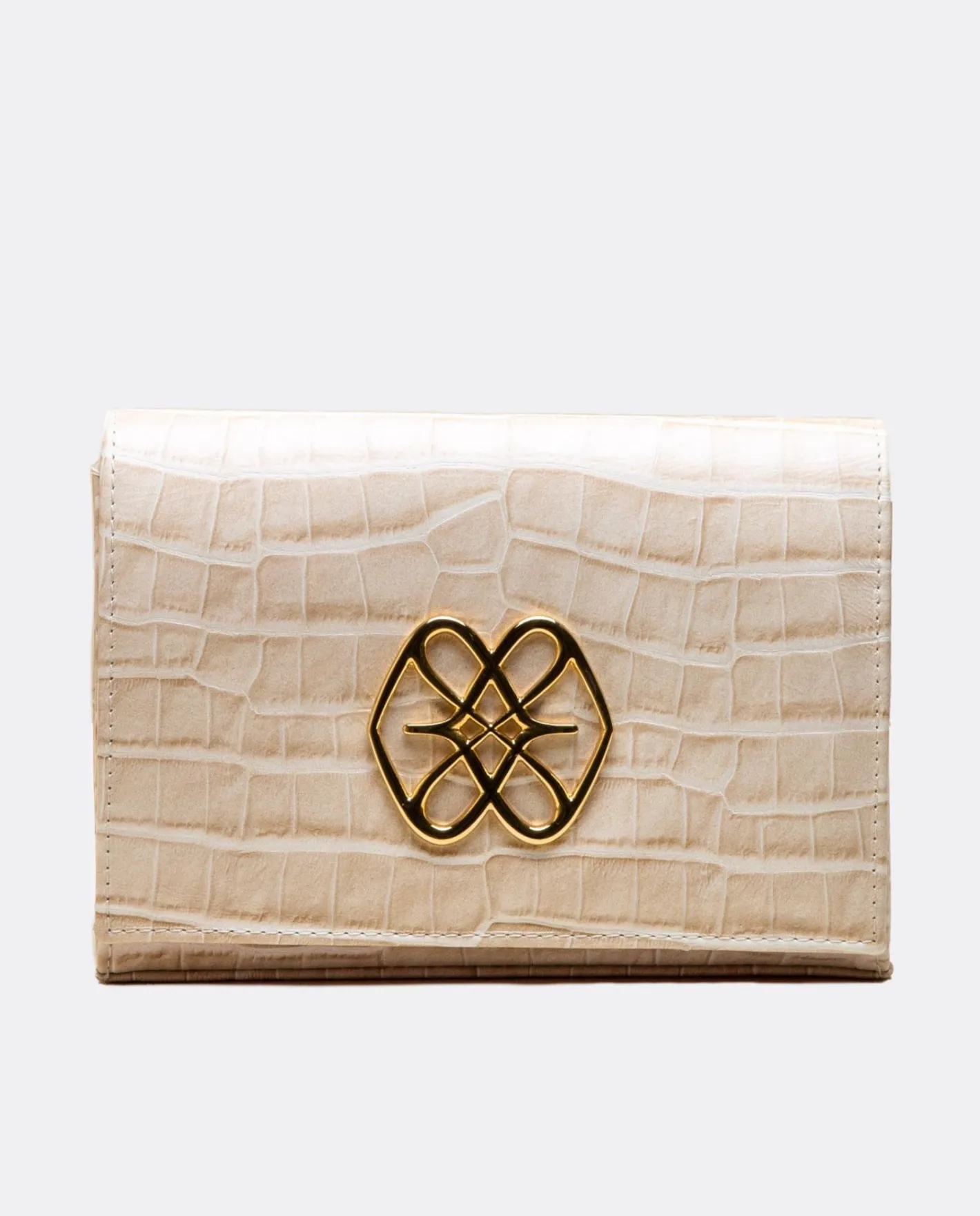 Cuplé Bandolera Mini Logo Cuple Napa Coco Beig^Mujer Bandoleras