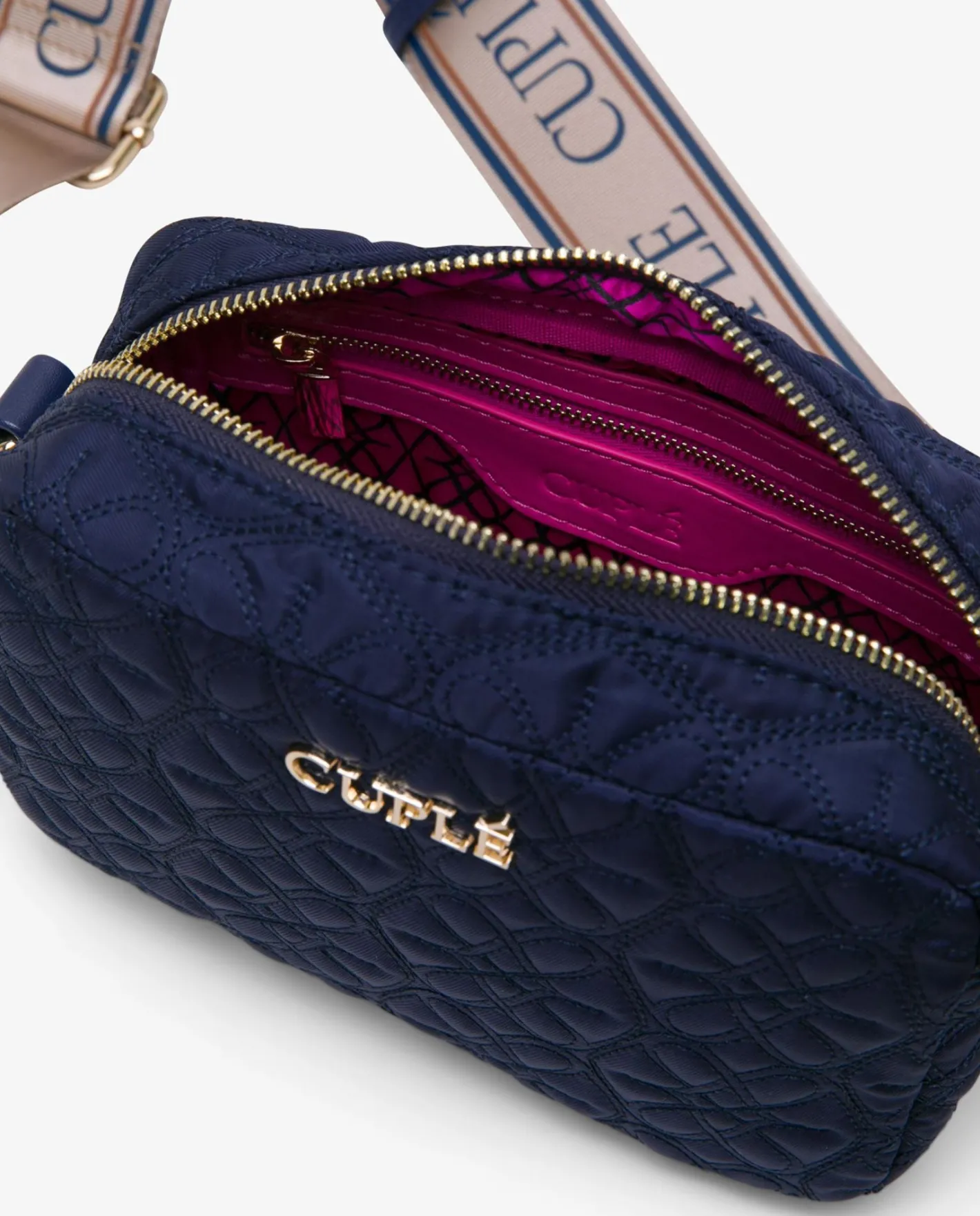Cuplé Bandolera Nylon Azul^Mujer Bandoleras