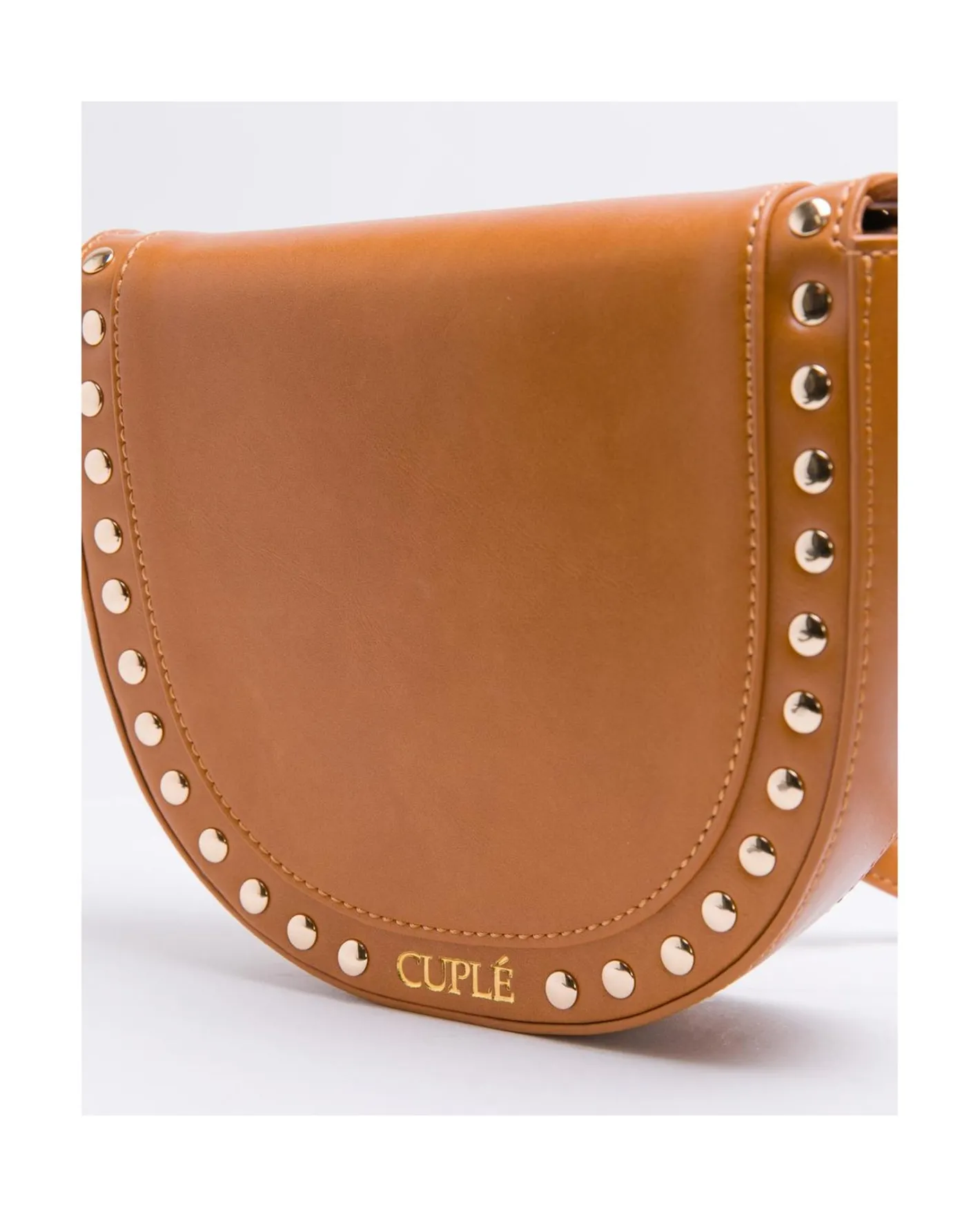 Cuplé Bandolera Tachas Tecnopiel Cuero^Mujer Bandoleras