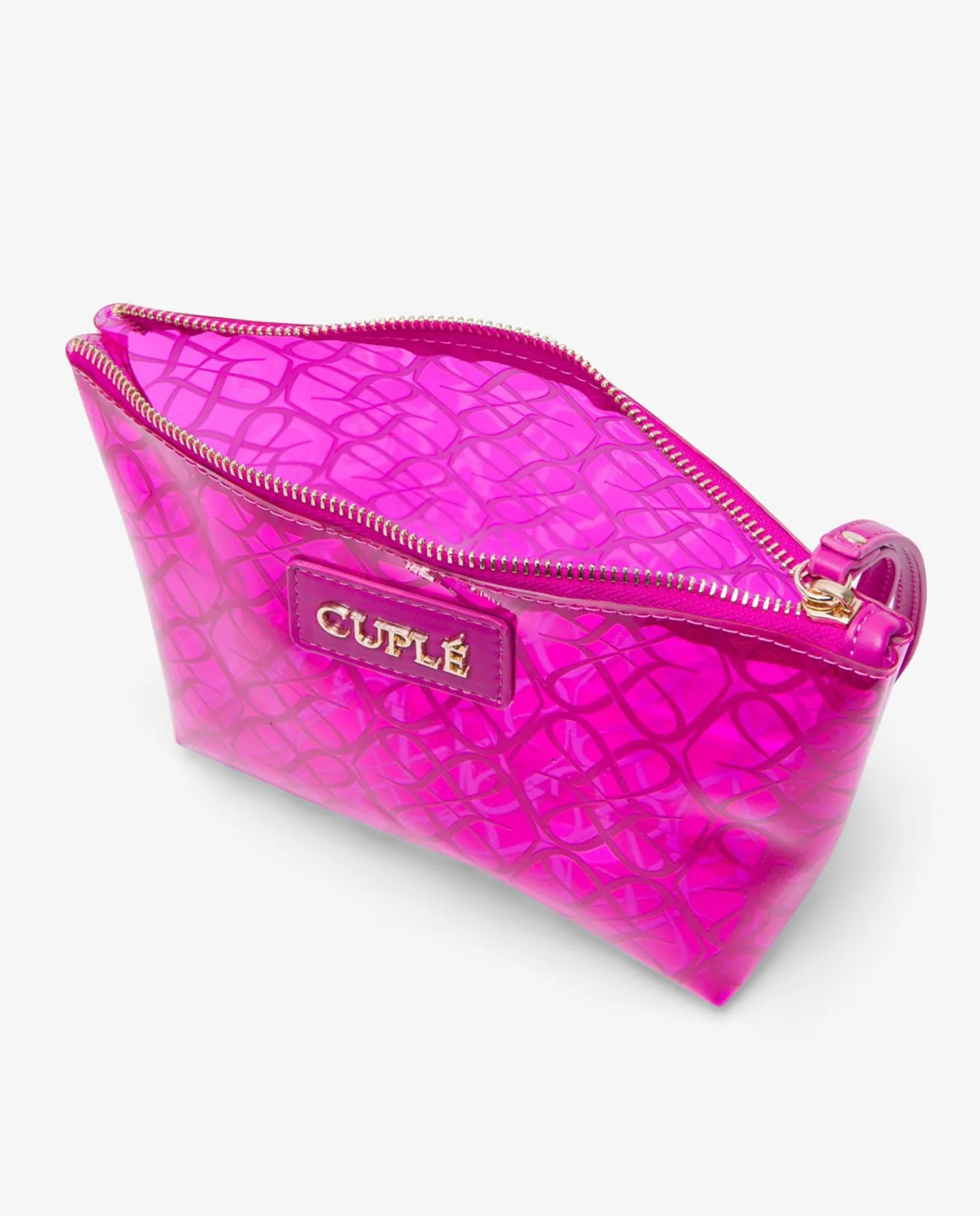 Cuplé Bolso Mano Vinilo Fucsia^Mujer Bolsos Mano