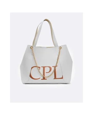 Cuplé Bolso Napa Romana Blanco^Mujer Shoppers Y Bolsos Hombro
