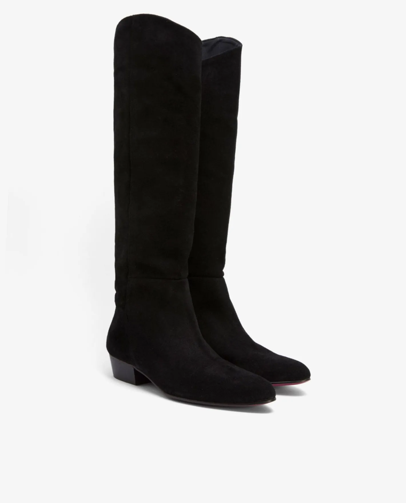 Cuplé Bota Lisa Huelva Serraje Negro^Mujer Special Prices