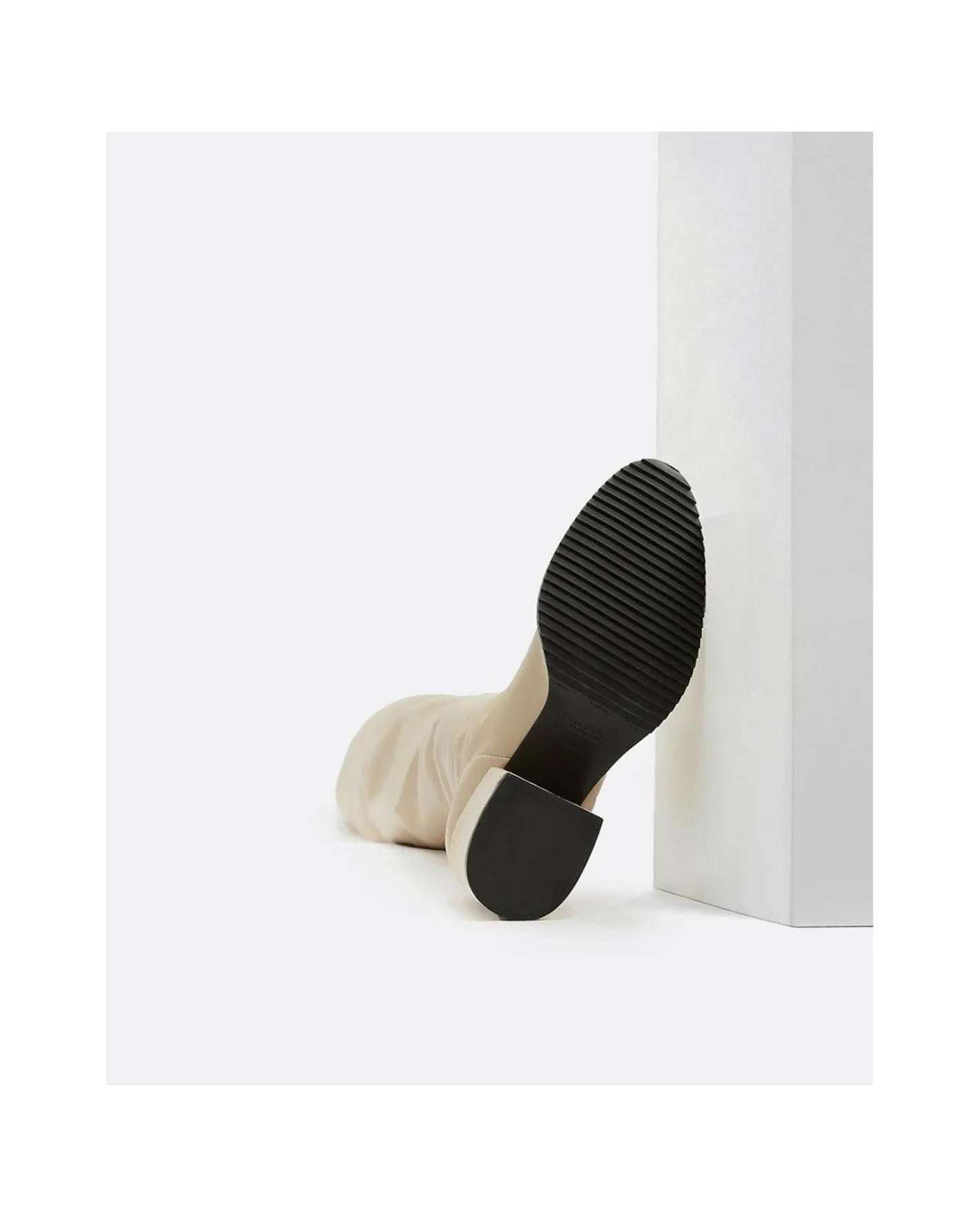 Cuplé Bota Mosquetera Strech Napa Licra Camel^Mujer Botas Y Botines