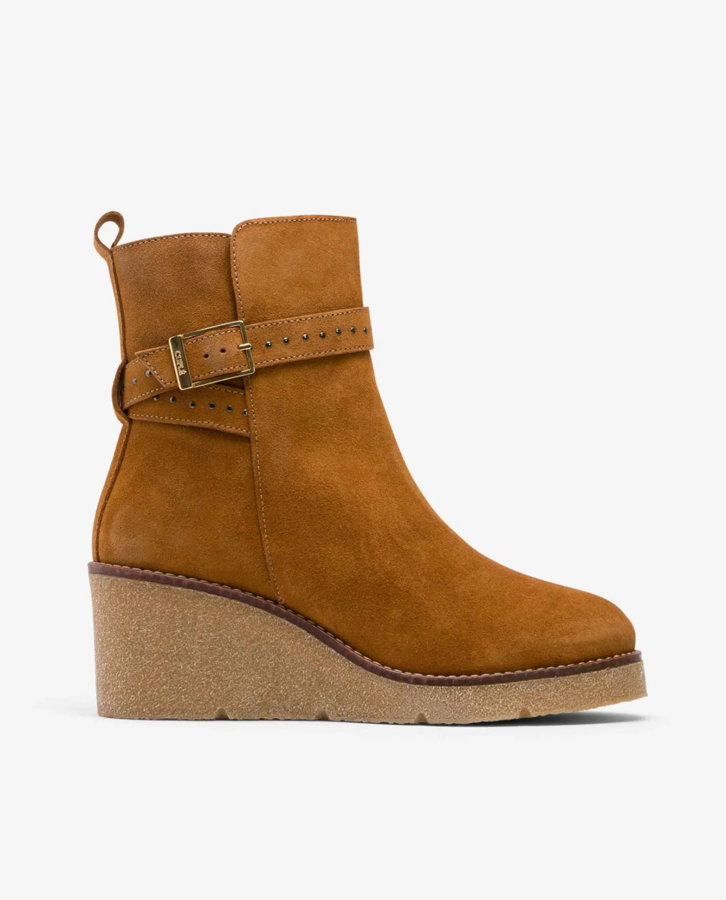 Cuplé Botin Cuna Serraje Cuero^Mujer Botas Y Botines