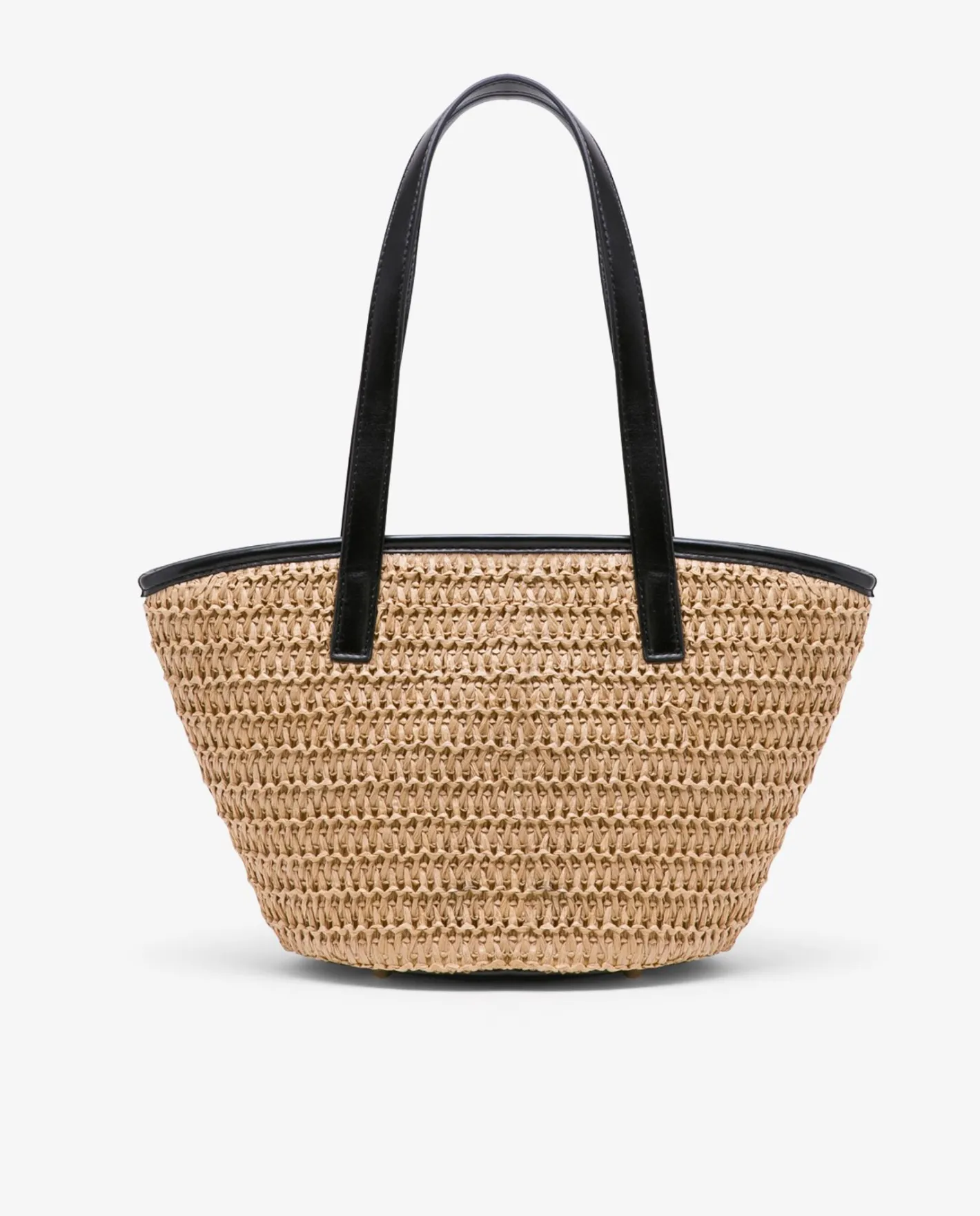 Cuplé Capazo Rafia Beig^Mujer Shoppers Y Bolsos Hombro