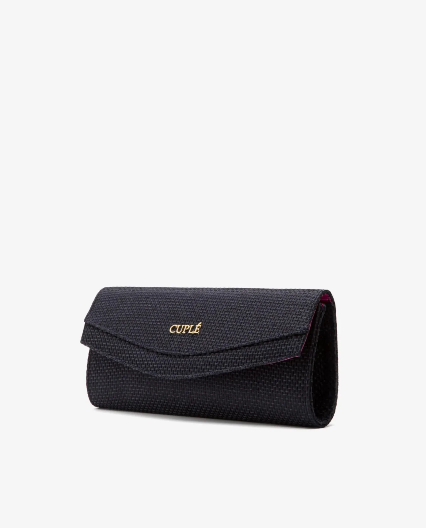 Cuplé Cartera Mano Solapa Textil Negro^Mujer Bolsos Mano