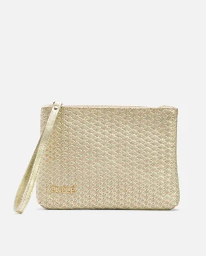 Cuplé Cartera Trenzado Oro^Mujer Bolsos Mano