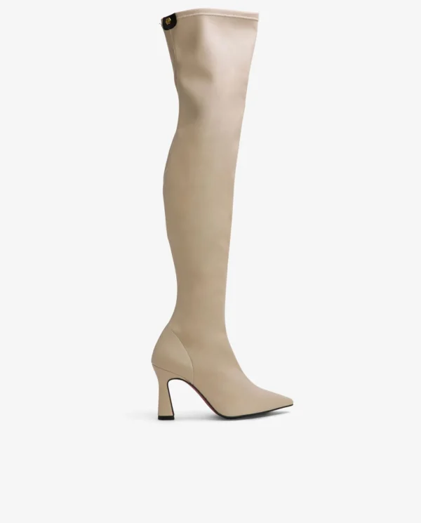 Cuplé Maxibota T/A Tecnopiel Beig^Mujer Botas Y Botines