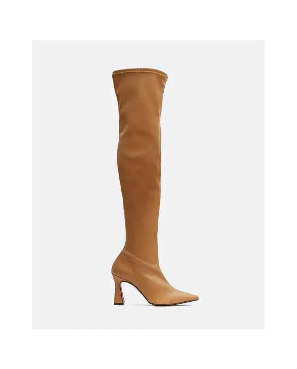 Cuplé Maxibota T/A Tecnopiel Camel^Mujer Botas Y Botines