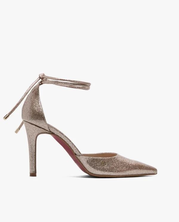 Cuplé Pala Talon Alto Charol Salmon^Mujer Salones & Stilletos