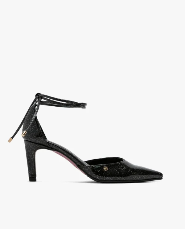 Cuplé Pala Talon Medio Charol Negro^Mujer Salones & Stilletos