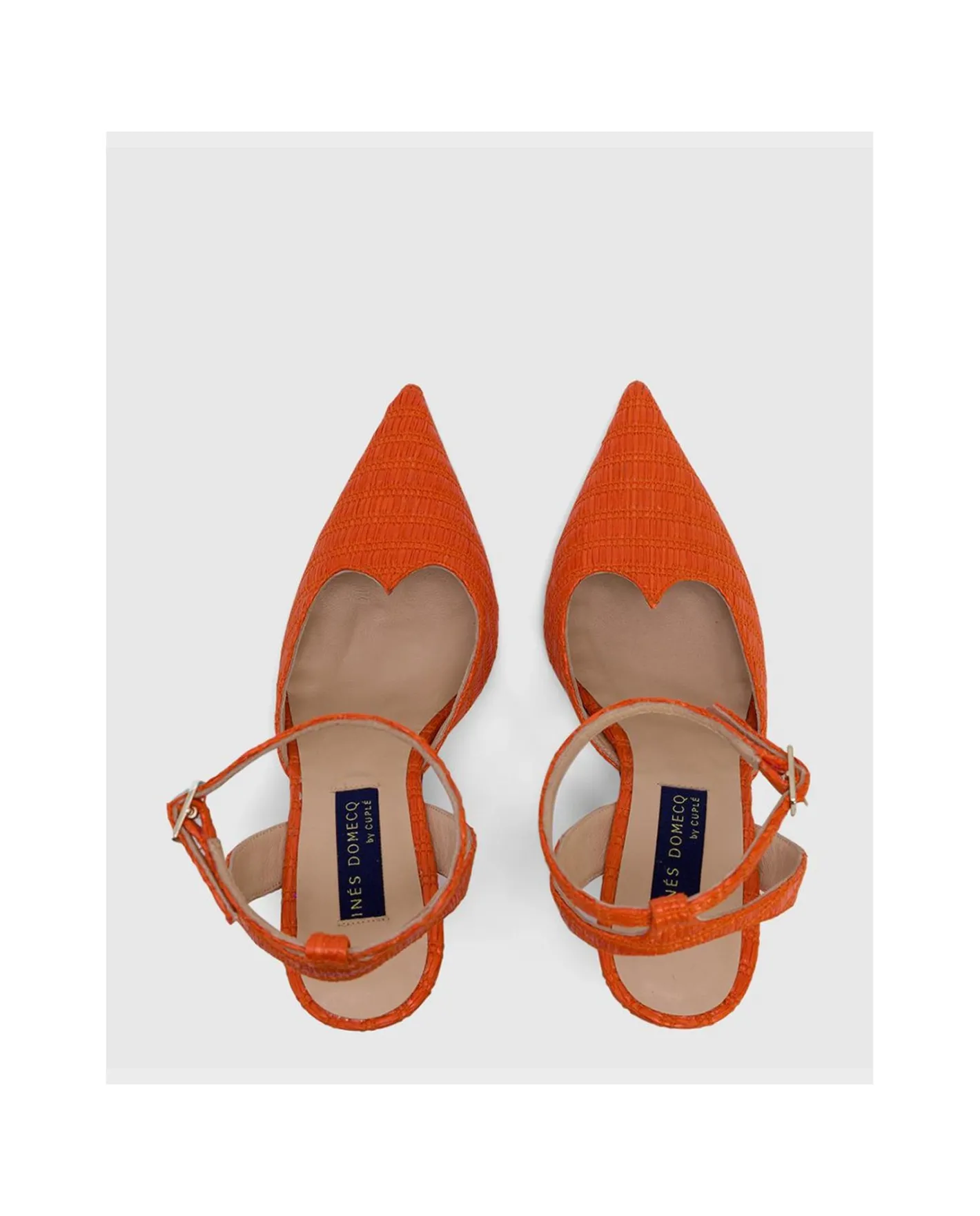 Cuplé Salon Dest. Vejer Rafia Naranja^Mujer Zapatos Tacón