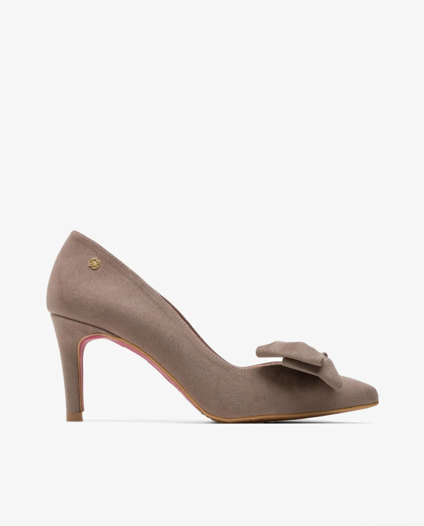 Cuplé Salon Lazo Ultrasuede Vison^Mujer Salones & Stilletos