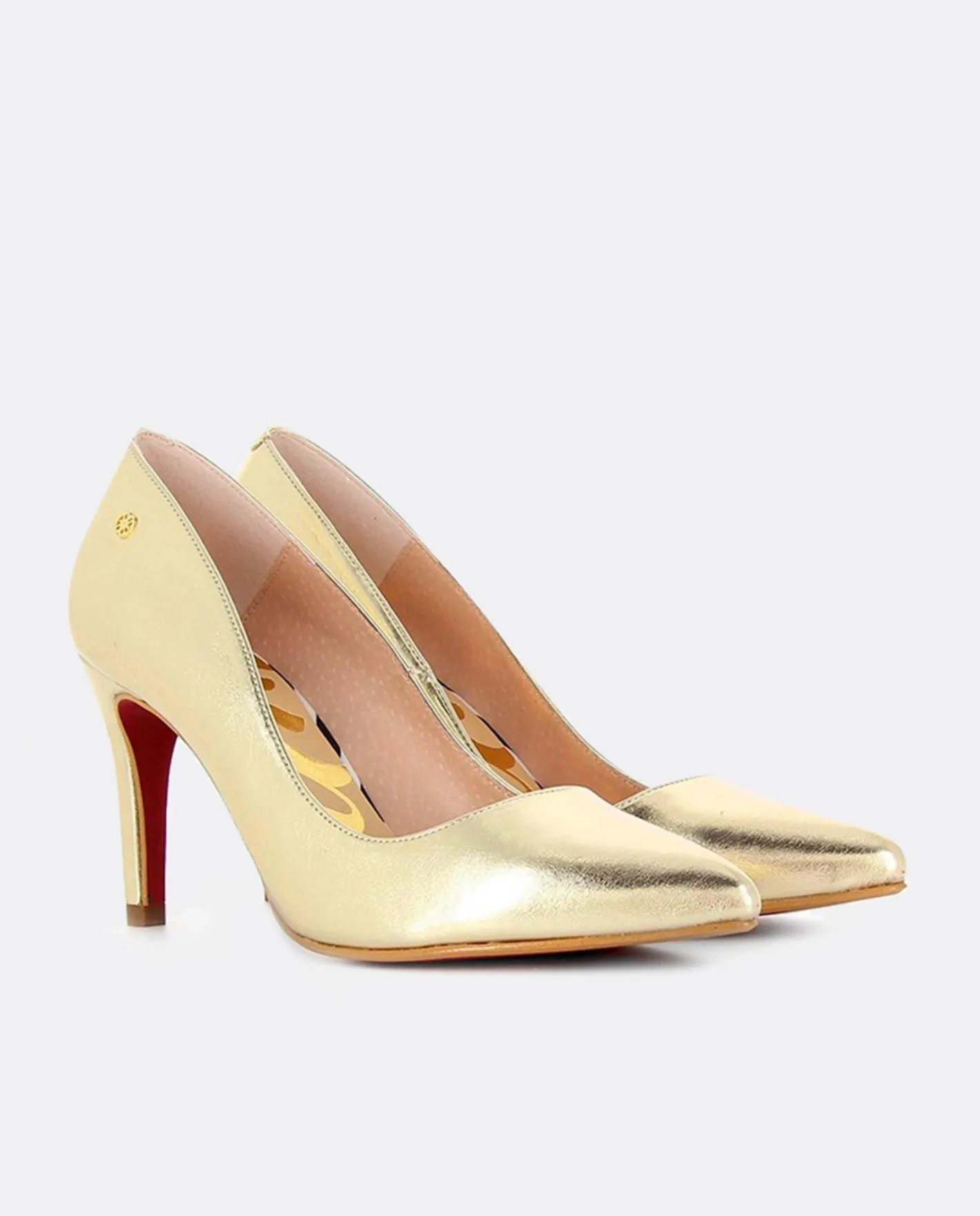 Cuplé Salon Platino Tacón Medio^Mujer Salones & Stilletos