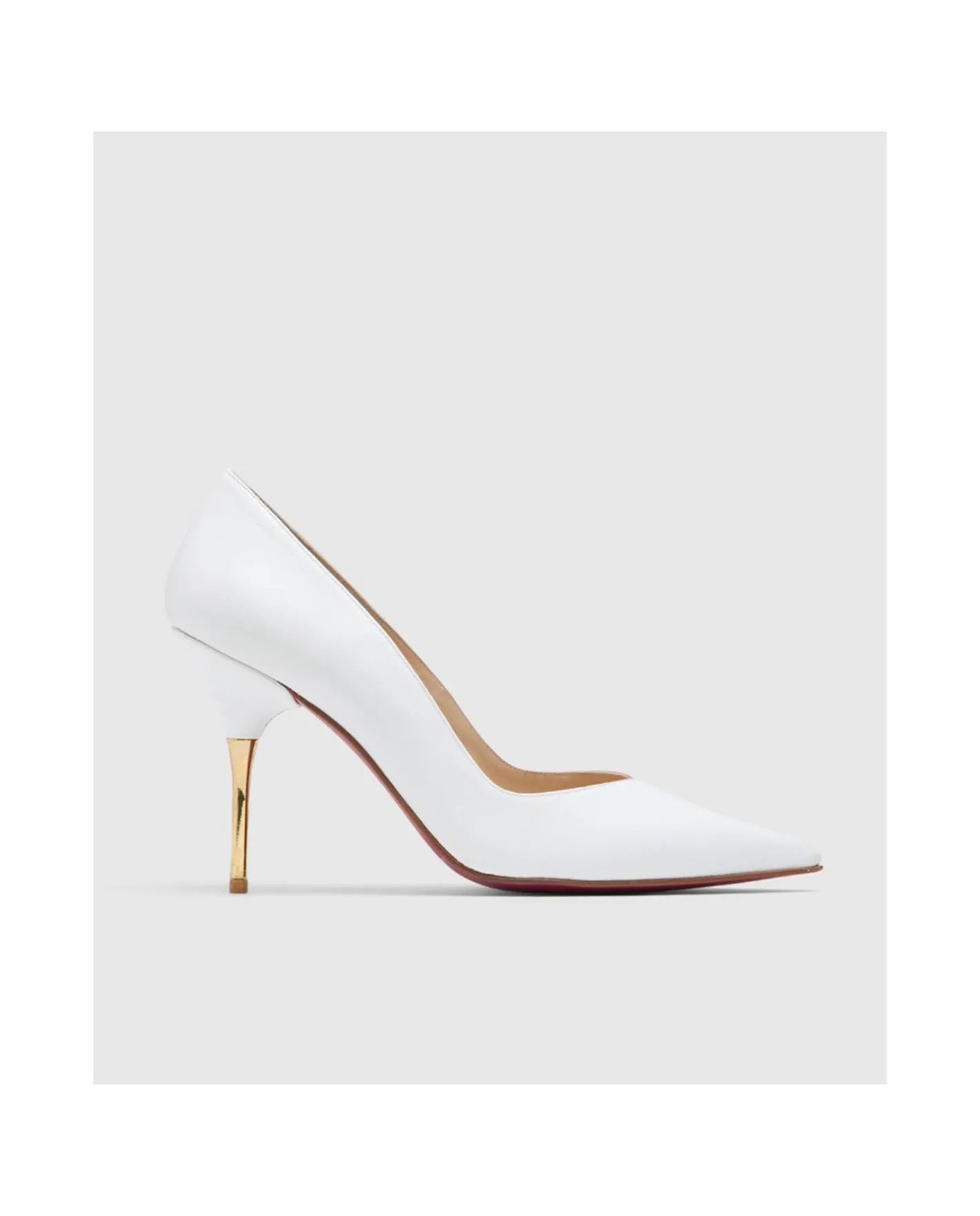 Cuplé Salon Vera Piel Blanco^Mujer Zapatos Tacón