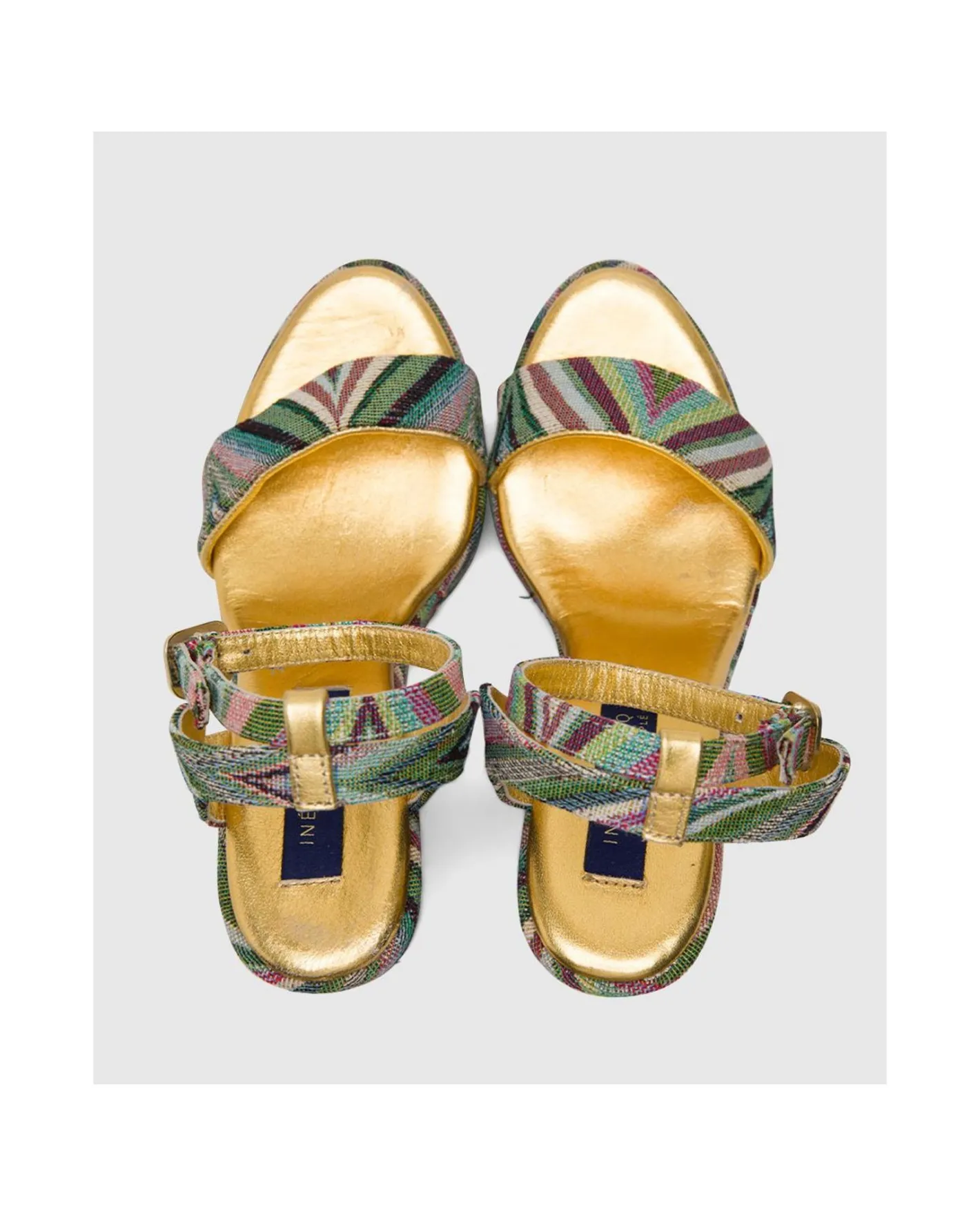 Cuplé Sandalia Cuna Casares Textil Multicolor^Mujer Sol Ines Domecq