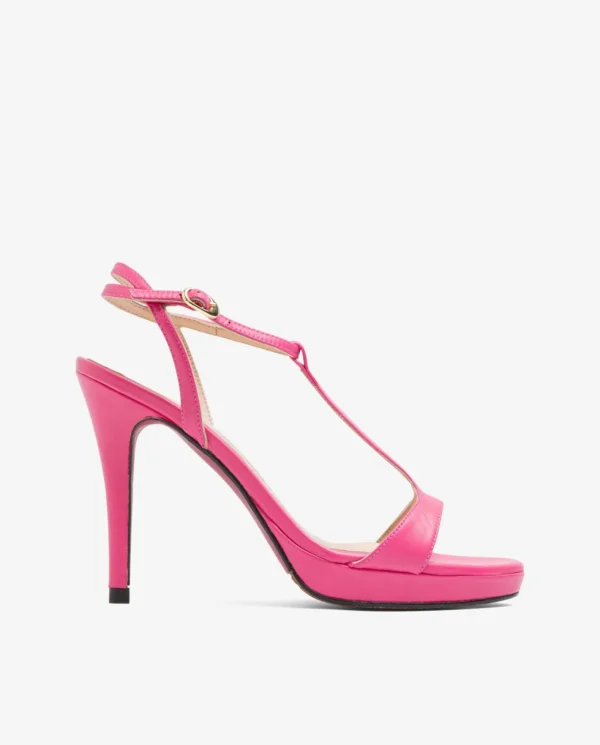 Cuplé Sandalia Gema Napa Fucsia^Mujer Sandalias