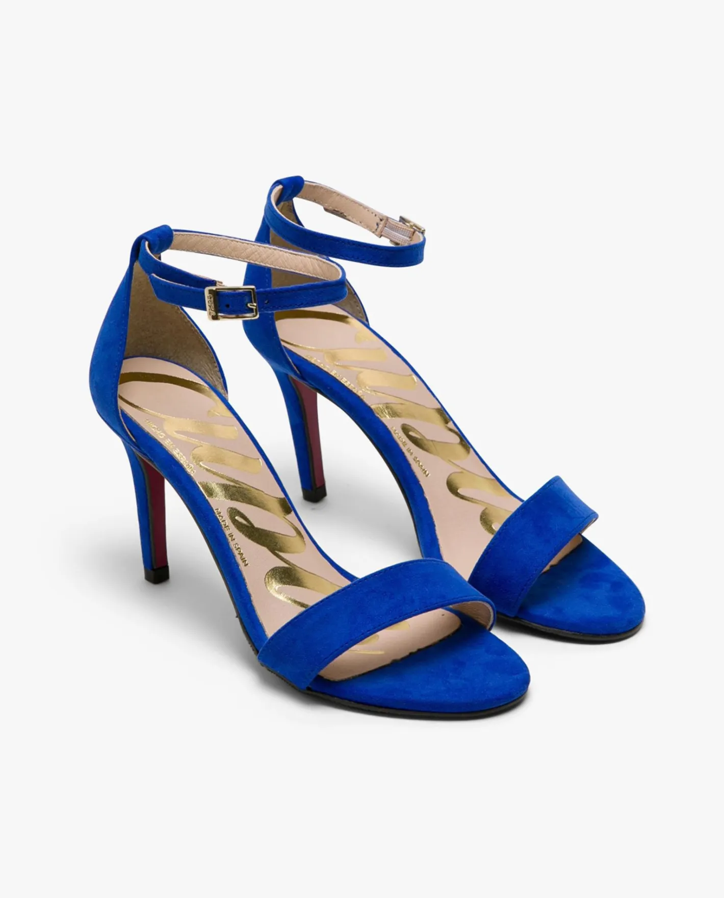 Cuplé Sandalia Pulsera Ultrasuede Azul^Mujer Sandalias