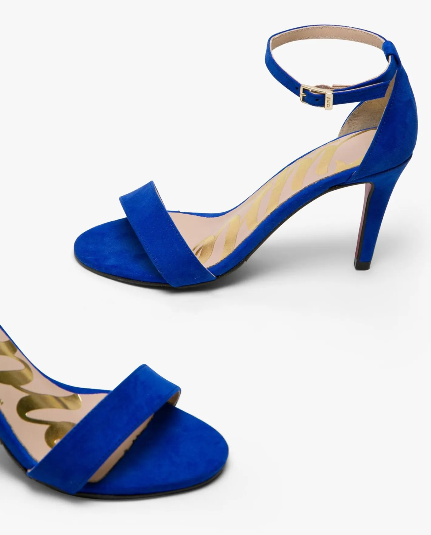 Cuplé Sandalia Pulsera Ultrasuede Azul^Mujer Sandalias