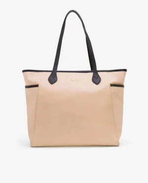 Cuplé Shopper Nylon Beig^Mujer Shoppers Y Bolsos Hombro
