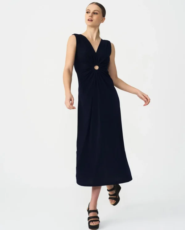 Cuplé Vestido Aro Cintura Punto Marino^Mujer Vestidos